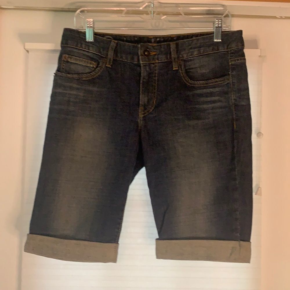 Calvin Klein CK Denim Bermuda Jean Shorts Size 6